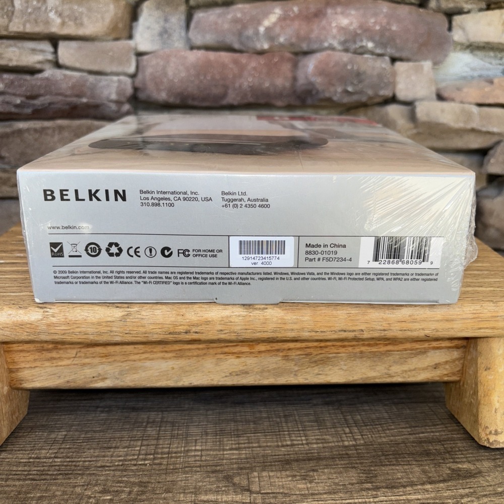 Belkin G WIRELESS ROUTER Sealed In Box Simple Setup With Instructions - Picture 6 of 7